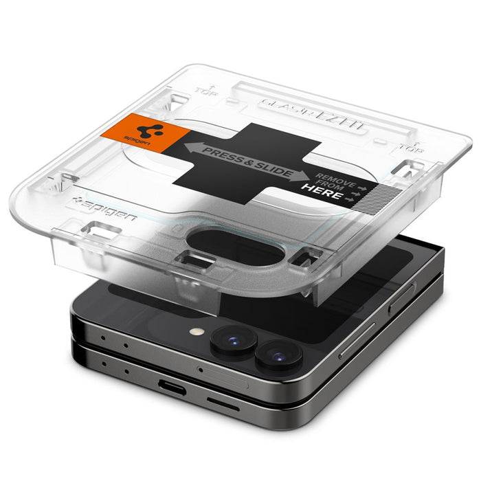 Spigen Glas.tR EZ Fit Tempered Glass for Samsung Galaxy Z Flip 6 - 2 pcs.