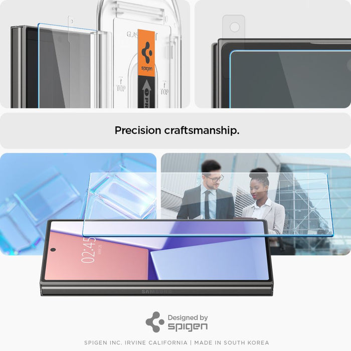 Spigen Glas.tR EZ Fit Tempered Glass for Samsung Galaxy Z Fold 6 - 2 pcs.