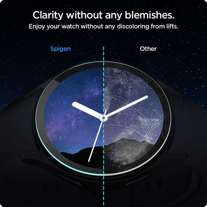 Spigen Glas.tR EZ Fit tempered glass for Samsung Galaxy Watch 7 (40 mm) - 2 pcs.