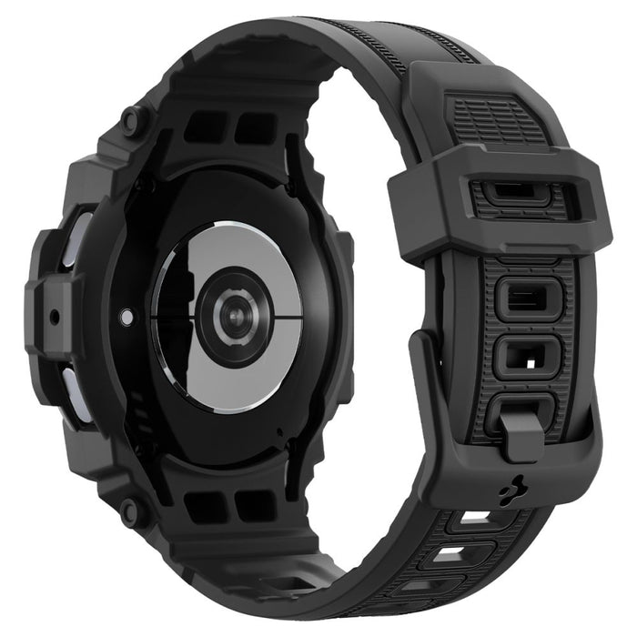 Spigen Rugged Armor Pro Case with Strap for Samsung Galaxy Watch 7 (40mm) - Black