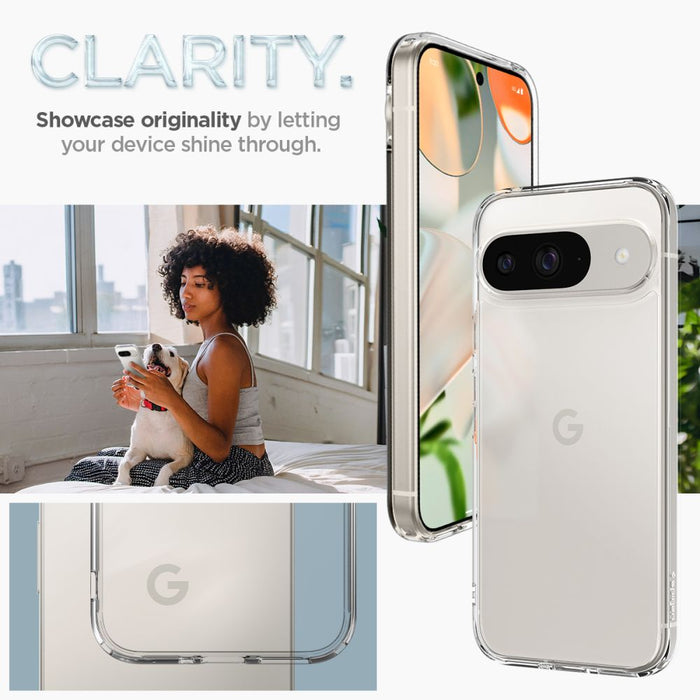 Spigen Ultra Hybrid Case for Google Pixel 9 / 9 Pro - Transparent
