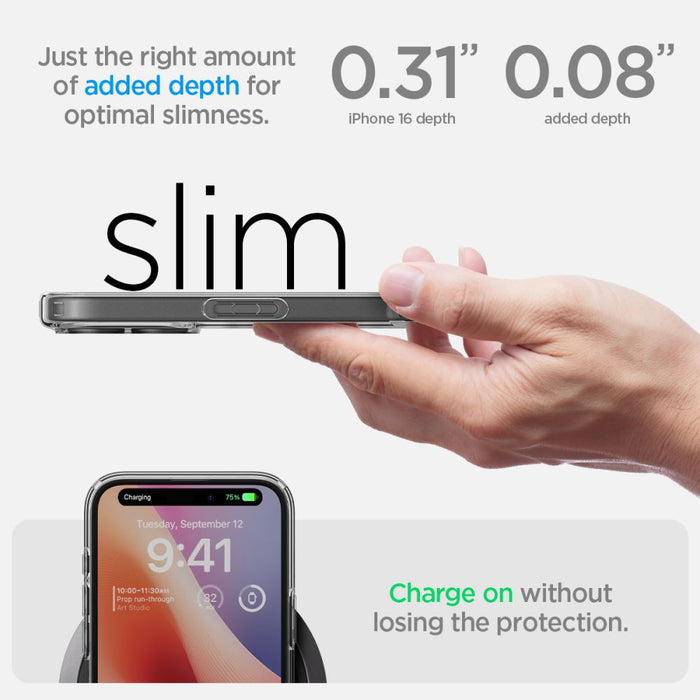 Spigen Ultra Hybrid for iPhone 16 - Clear