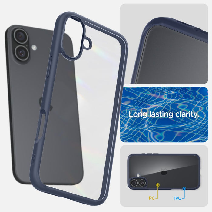 Spigen Ultra Hybrid MagSafe for iPhone 16 - Blue