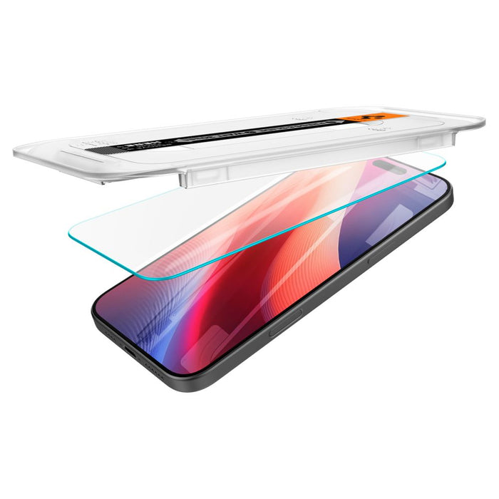 Spigen Glas.tR EZ Fit Tempered Glass for iPhone 16 Pro / 17 / 17 Pro - 2 pcs.