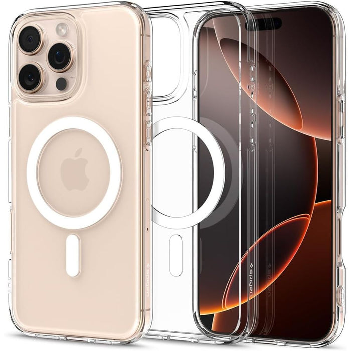 Spigen Ultra Hybrid Mag Case with MagSafe for iPhone 16 Pro - White