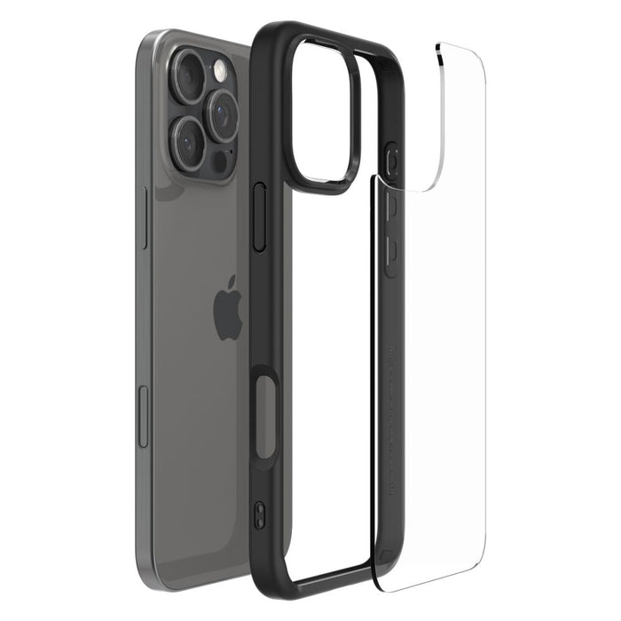 Spigen Ultra Hybrid iPhone 16 Pro Case - Matte Black