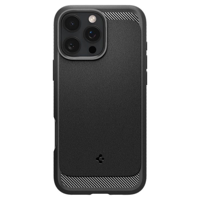 Spigen Rugged Armor MagSafe Case for iPhone 16 Pro Max - Black