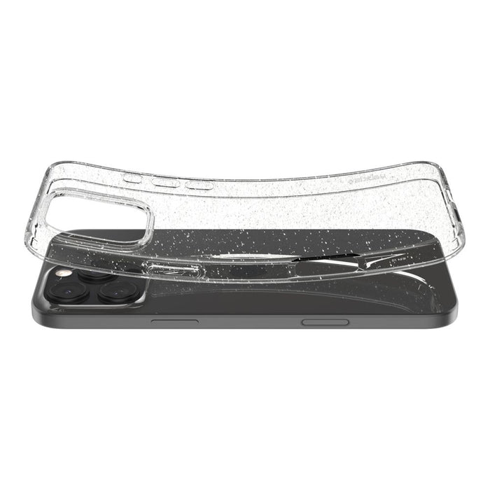 Spigen Liquid Crystal iPhone 16 Pro Case - Clear Glitter