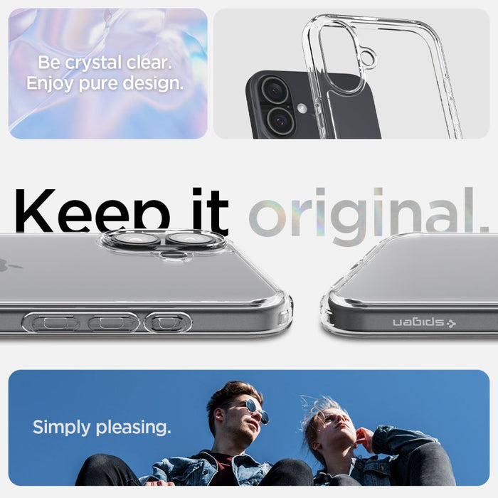 Spigen Ultra Hybrid iPhone 16 Plus Case - Clear