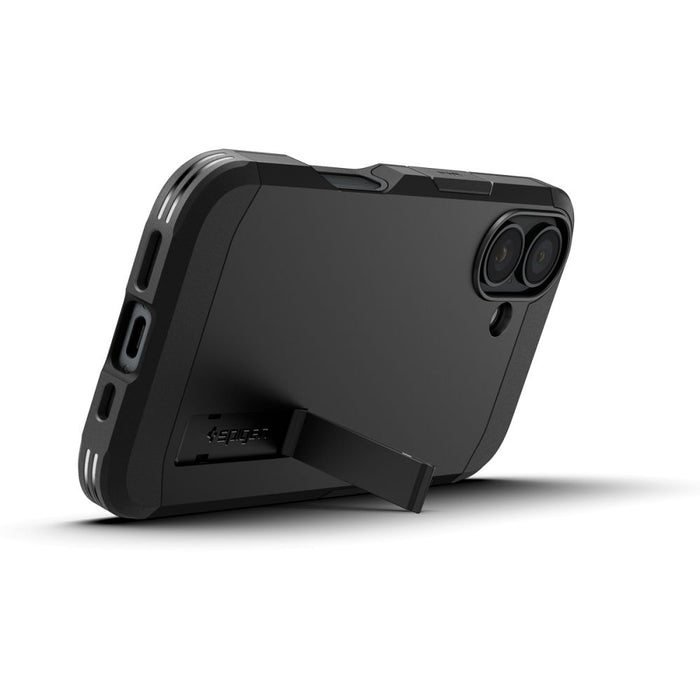 Spigen Tough Armor MagSafe Case with Stand for iPhone 16 Plus - Black