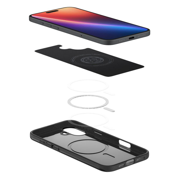 Spigen Thin Fit MagSafe Case for iPhone 16 Plus - Black