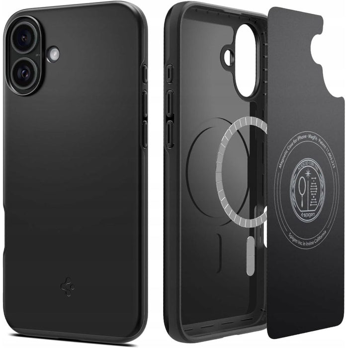 Spigen Thin Fit MagSafe Case for iPhone 16 Plus - Black