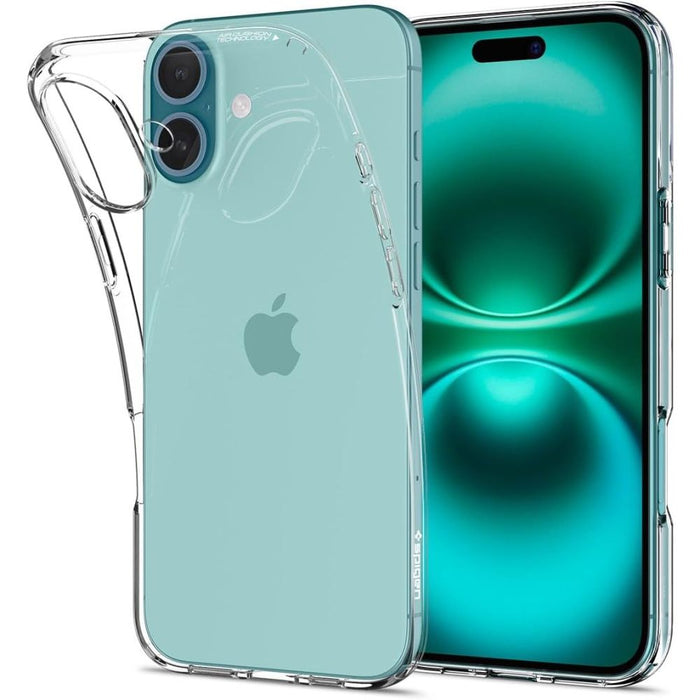 Spigen Liquid Crystal iPhone 16 Plus Case - Clear