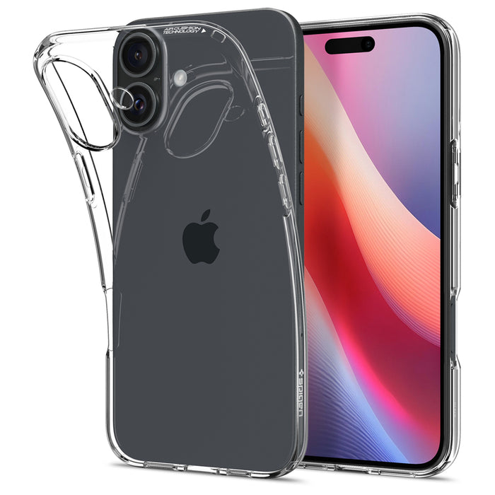 Spigen Liquid Crystal iPhone 16 Plus Case - Clear