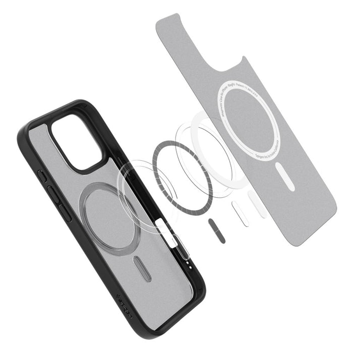 Spigen Ultra Hybrid Mag Case with MagSafe for iPhone 16 Pro Max - Black