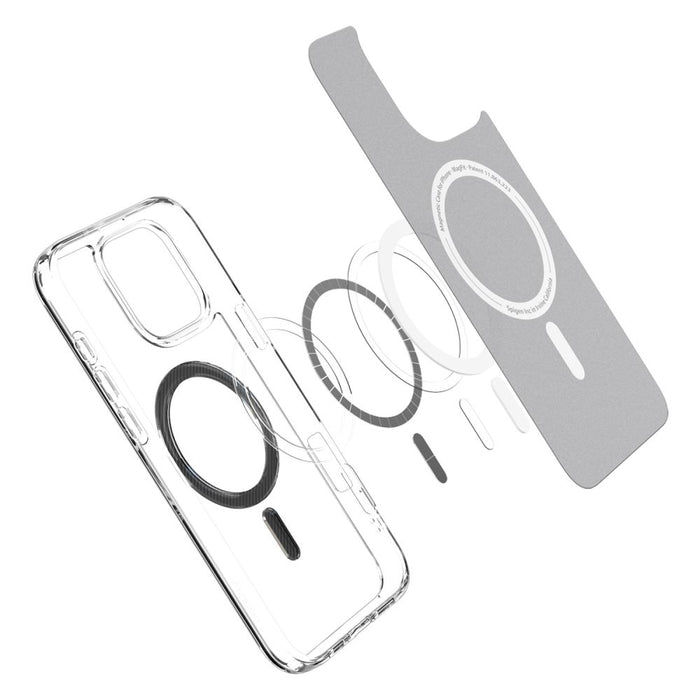 Spigen Ultra Hybrid Mag Case with MagSafe Carbon Fiber for iPhone 16 Pro Max - Dark Gray