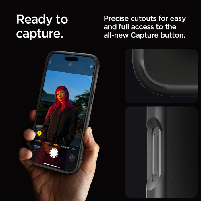 Spigen Ultra Hybrid Case for iPhone 16 Pro Max - Black