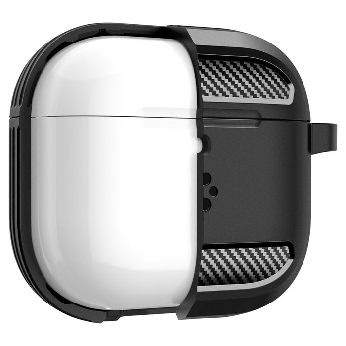 Spigen Rugged Armor Case for AirPods 4 - Black