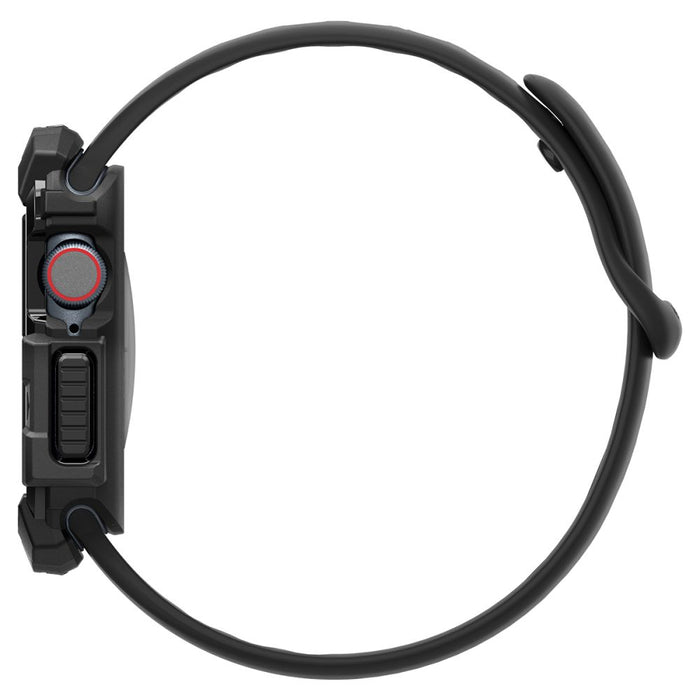 Spigen Rugged Armor Case for Apple Watch 10 (42mm) - Black