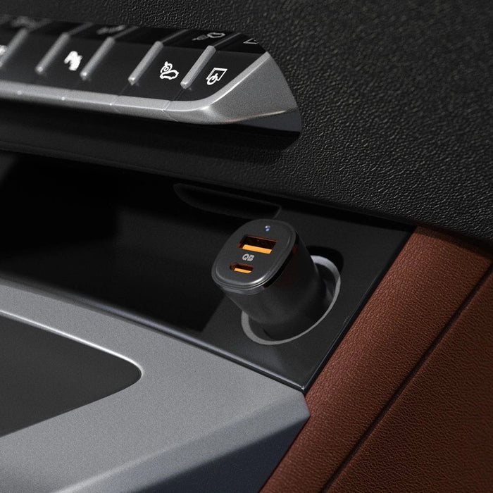 Spigen ArcStation Essential EV482 48W Car Charger - Black