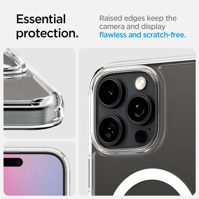 Spigen Ultra Hybrid ”T” Mag MagSafe Case for iPhone 16 Pro Max - White