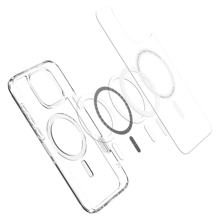 Spigen Ultra Hybrid ”T” Mag MagSafe Case for iPhone 16 Pro Max - White