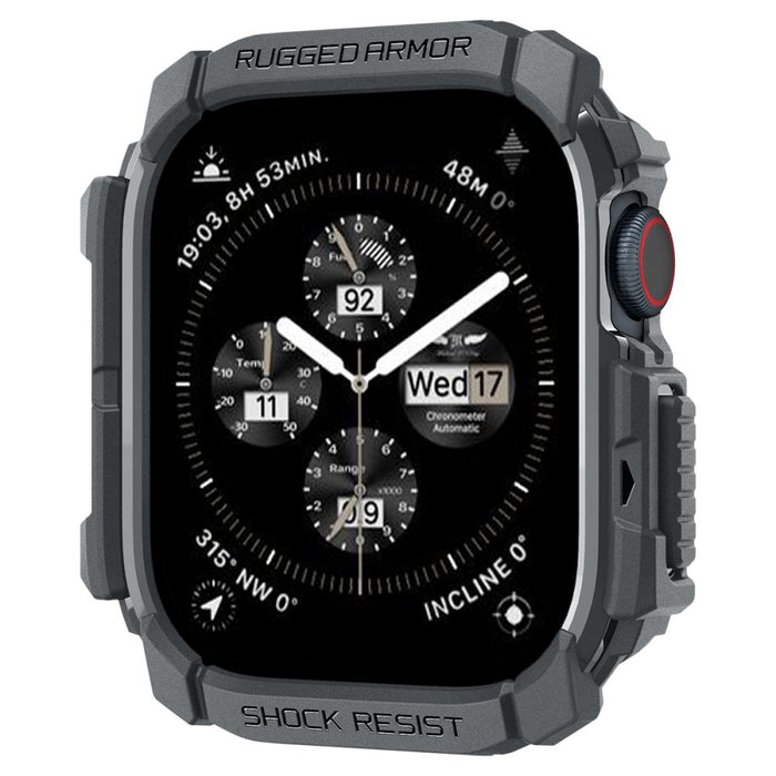 Spigen Rugged Armor Case for Apple Watch 10 46mm - Gray