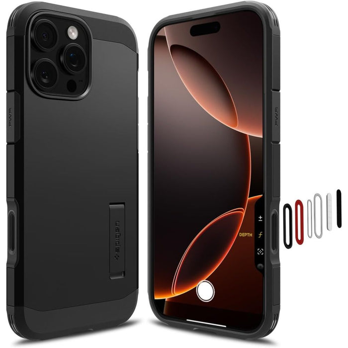 Spigen Tough Armor "T" MagSafe case for iPhone 16 Pro Max - black