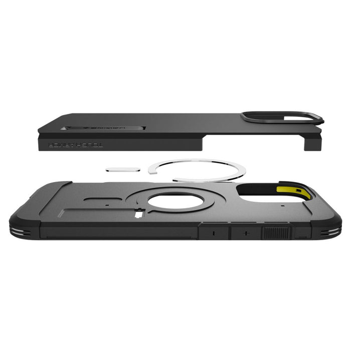 Spigen Tough Armor "T" MagSafe case for iPhone 16 Pro - black