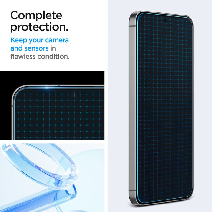 Spigen Glas.tR EZ Fit Tempered Glass for Samsung Galaxy S24 FE (2 pcs.)