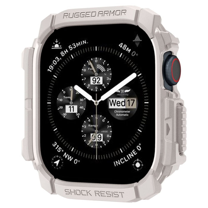 Spigen Rugged Armor Strap for Apple Watch 10 46mm - Beige