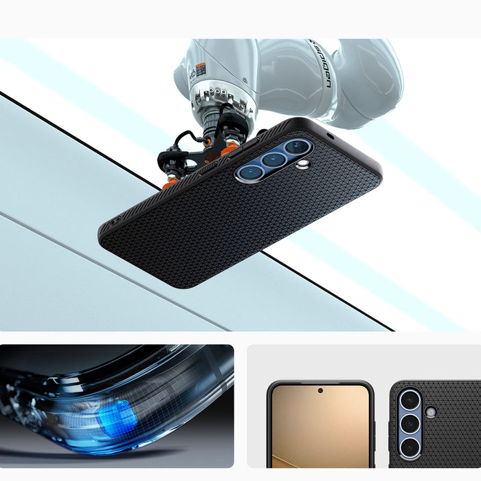 Spigen Liquid Air Case for Samsung Galaxy S25 - Matte Black