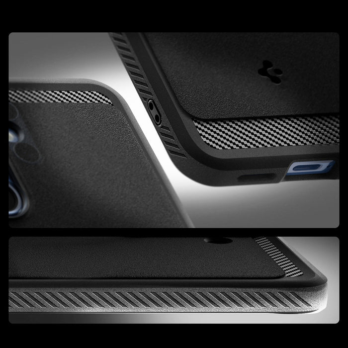 Spigen Rugged Armor Mag MagSafe Case for Samsung Galaxy S25 - Matte Black