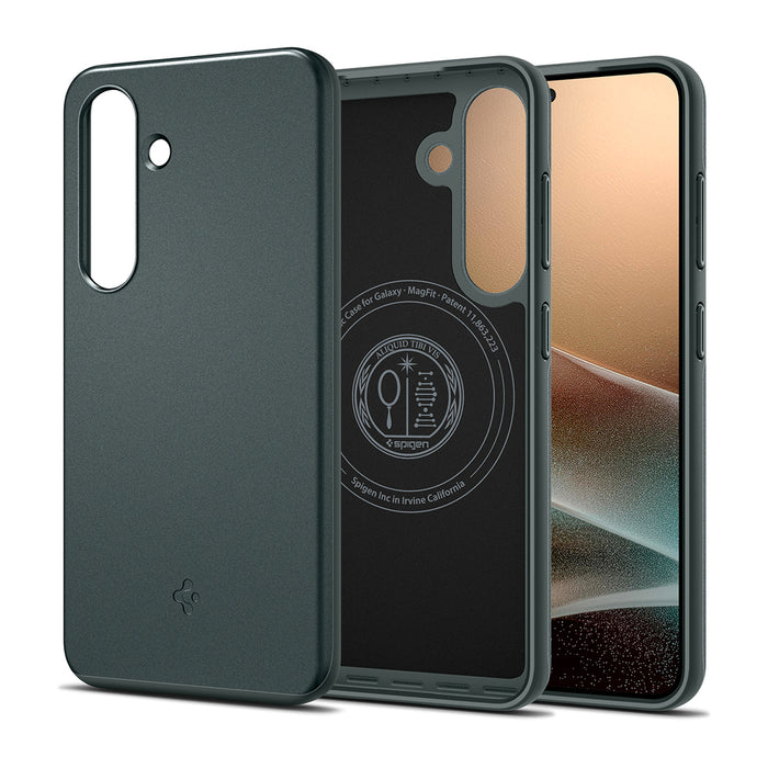 Spigen Thin Fit Mag Case for Samsung Galaxy S25 - Green