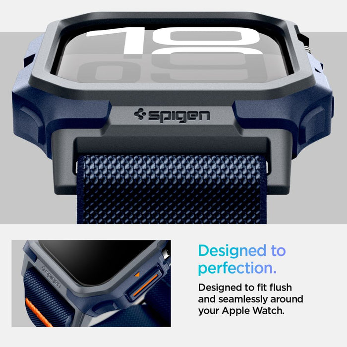 Spigen Lite Fit "Pro" Strap for Apple Watch 10 46mm - Navy Blue