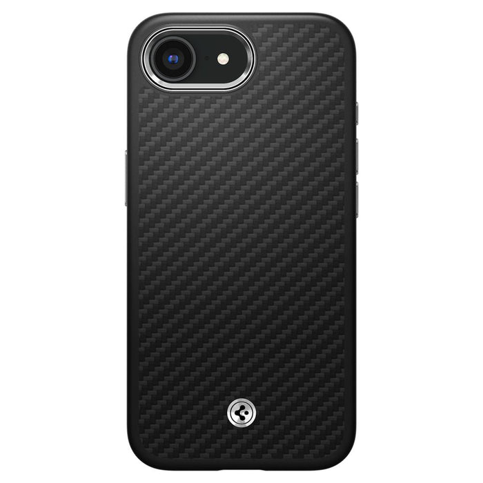 Spigen Enzo Aramid MagSafe Case for iPhone 16e / 17e - Black