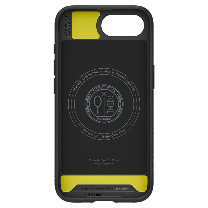 Spigen Rugged Armor MagSafe case for iPhone 16e / 17e - black