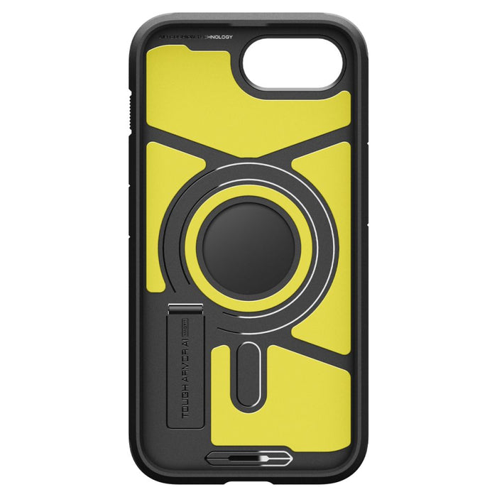 Spigen Tough Armor Case with MagSafe for iPhone 16e / 17e with Stand - Black