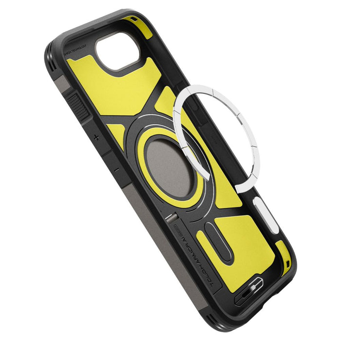 Spigen Tough Armor Case with MagSafe for iPhone 16e / 17e with Stand - Gray