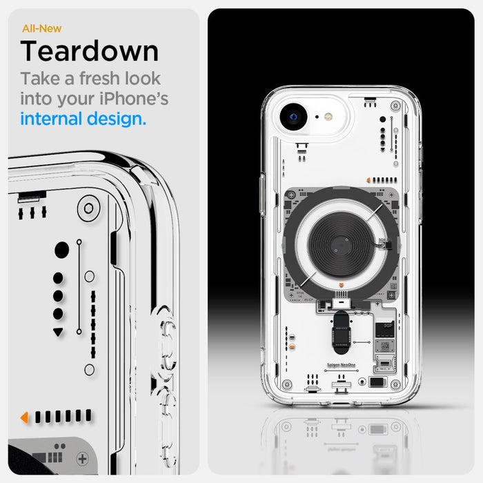 Spigen Ultra Hybrid MagSafe Case for iPhone 16e / 17e Neo One - Clear