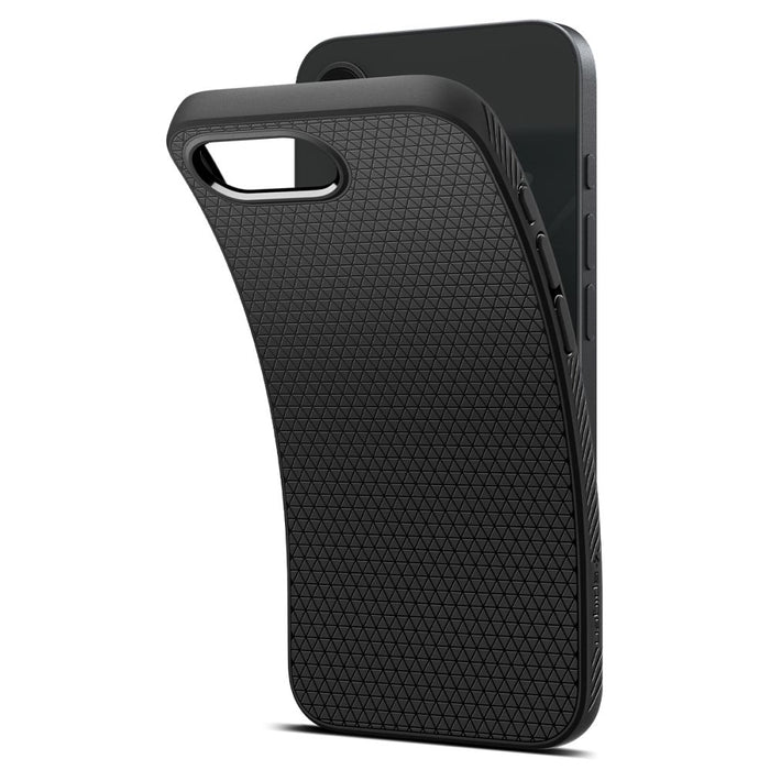 Spigen Liquid Air Case for iPhone 16e / 17e - Matte Black