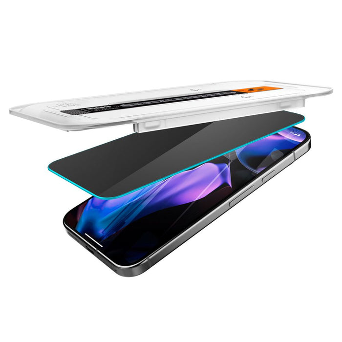 Spigen Glas.TR "Ez Fit" Privacy 2-pack Privacy Glass for Google Pixel 9 Pro XL