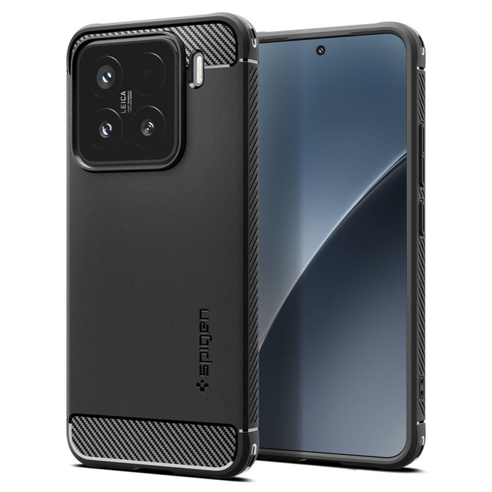 Spigen Rugged Armor case for Xiaomi 15 - matte black