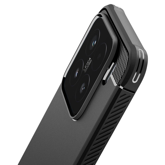 Spigen Rugged Armor case for Xiaomi 15 - matte black