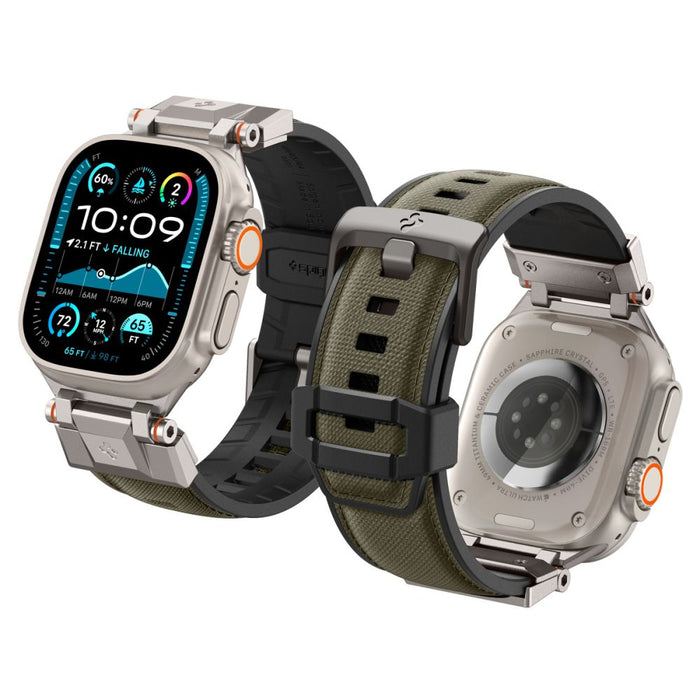 Spigen DuraPro Armor Strap for Apple Watch 44 / 45 / 46 / 49 mm - Green