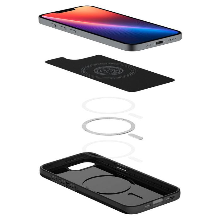 Spigen Thin Fit Mag Case for iPhone 16e / 17e - Black