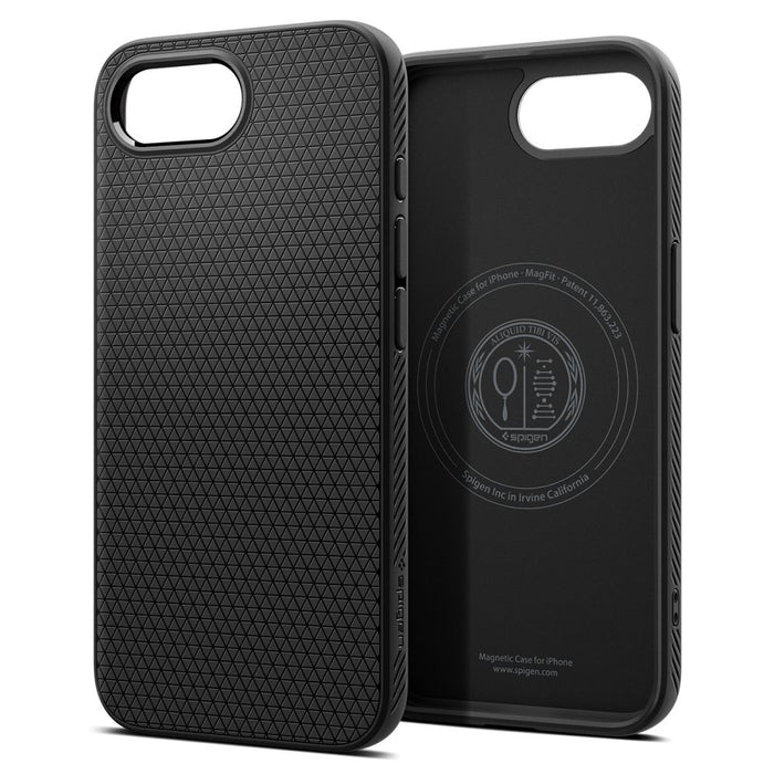 Spigen Liquid Air Mag MagSafe Case for iPhone 16e / 17e - Matte Black