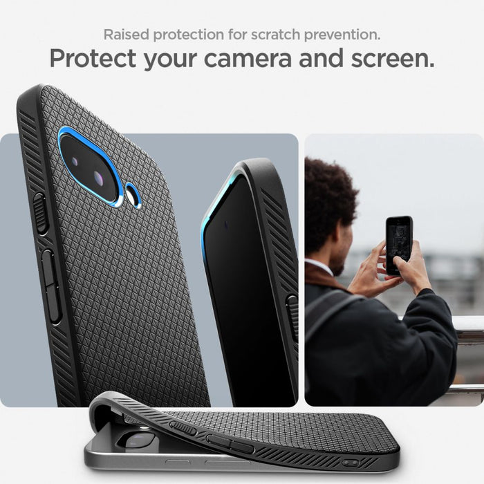 Spigen Liquid Air Case for Google Pixel 9A - Matte Black