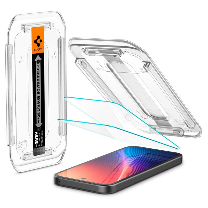 Spigen Glas.TR &quot;Ez Fit&quot; Tempered Glass 2-pack for Google Pixel 9A - Clear