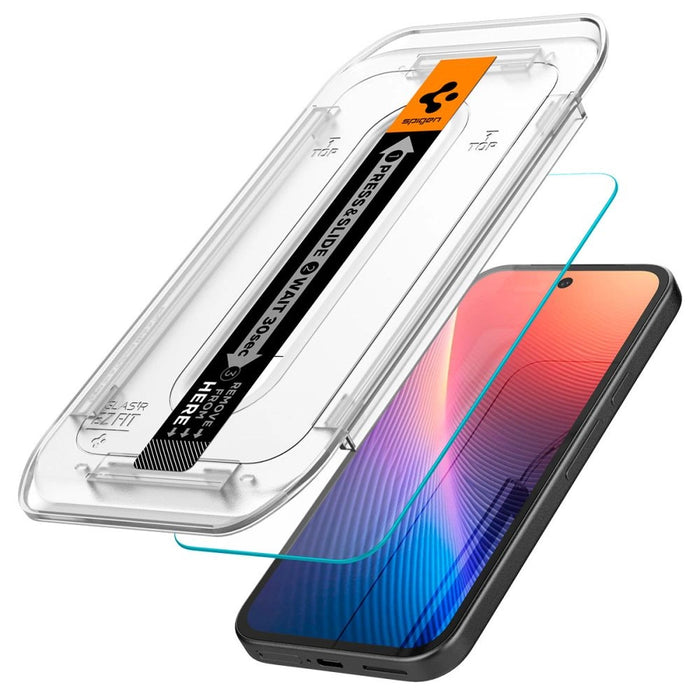 Spigen Glas.TR &quot;Ez Fit&quot; Tempered Glass 2-pack for Google Pixel 9A - Clear